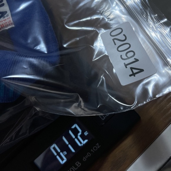 VINTAGE Fila Polo Shirt Mens Medium Black‎ Blue Logo Cotton Ringer Retro 90s - Picture 10 of 10